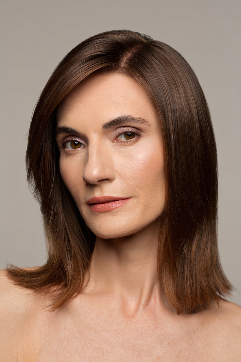 Exemple coupe courte effilée femme 50 ans cheveux fins