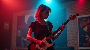 Esprit rock : découvrez les coupes mi-longues