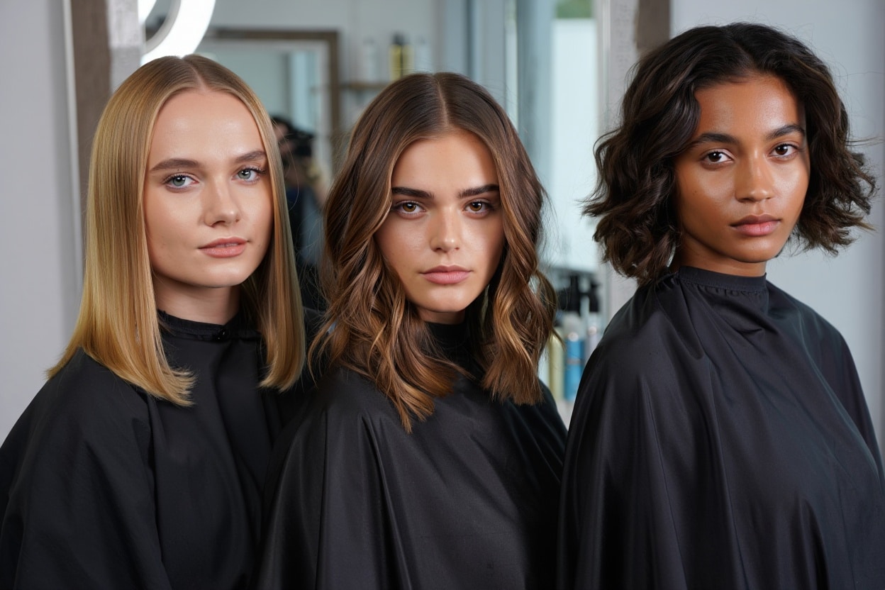 coupe de cheveu mi court avec dégradé