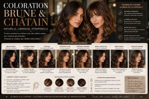 Coloration brune & châtain 2026 : les nuances tendance